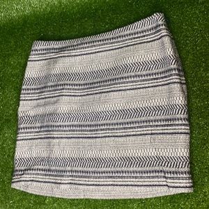 BR Navy / Cream Tweed skirt NWT